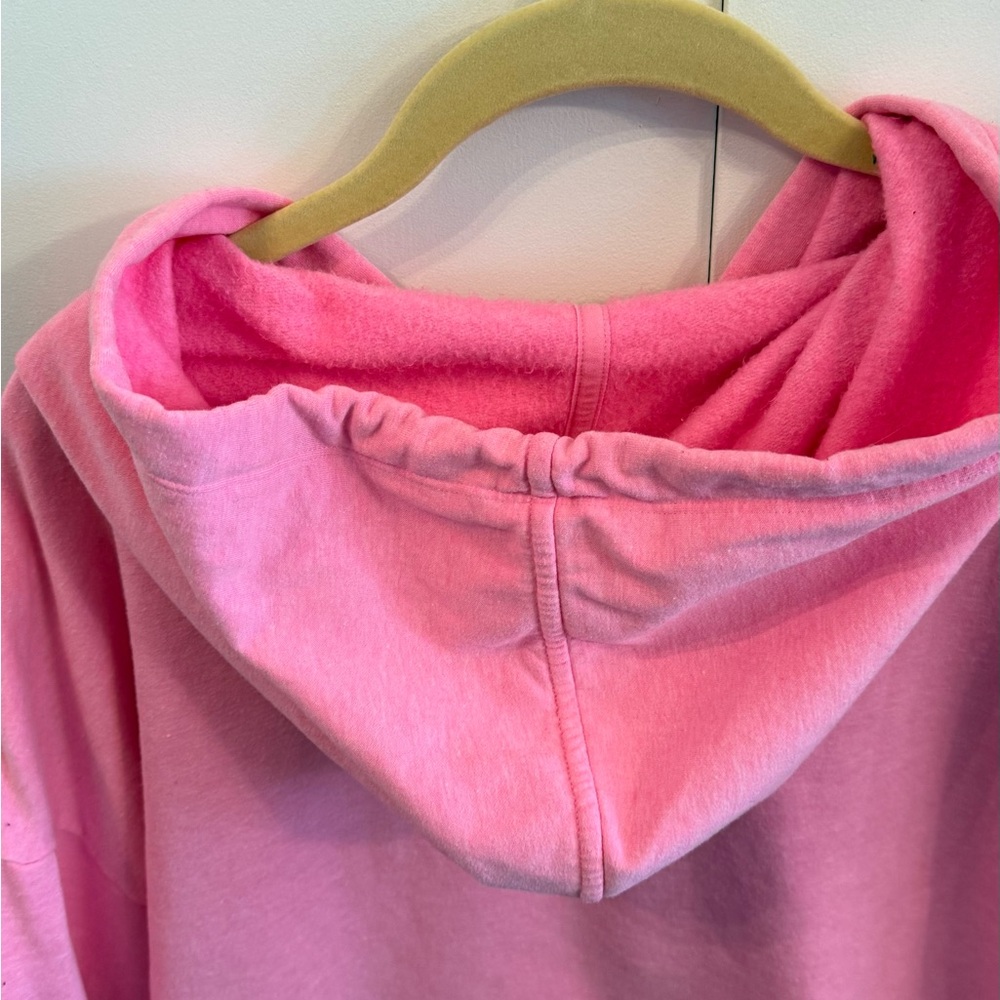 Lilly Pulitzer Pink 3/4 zip Hoodie with pocket - Picture 10 of 10